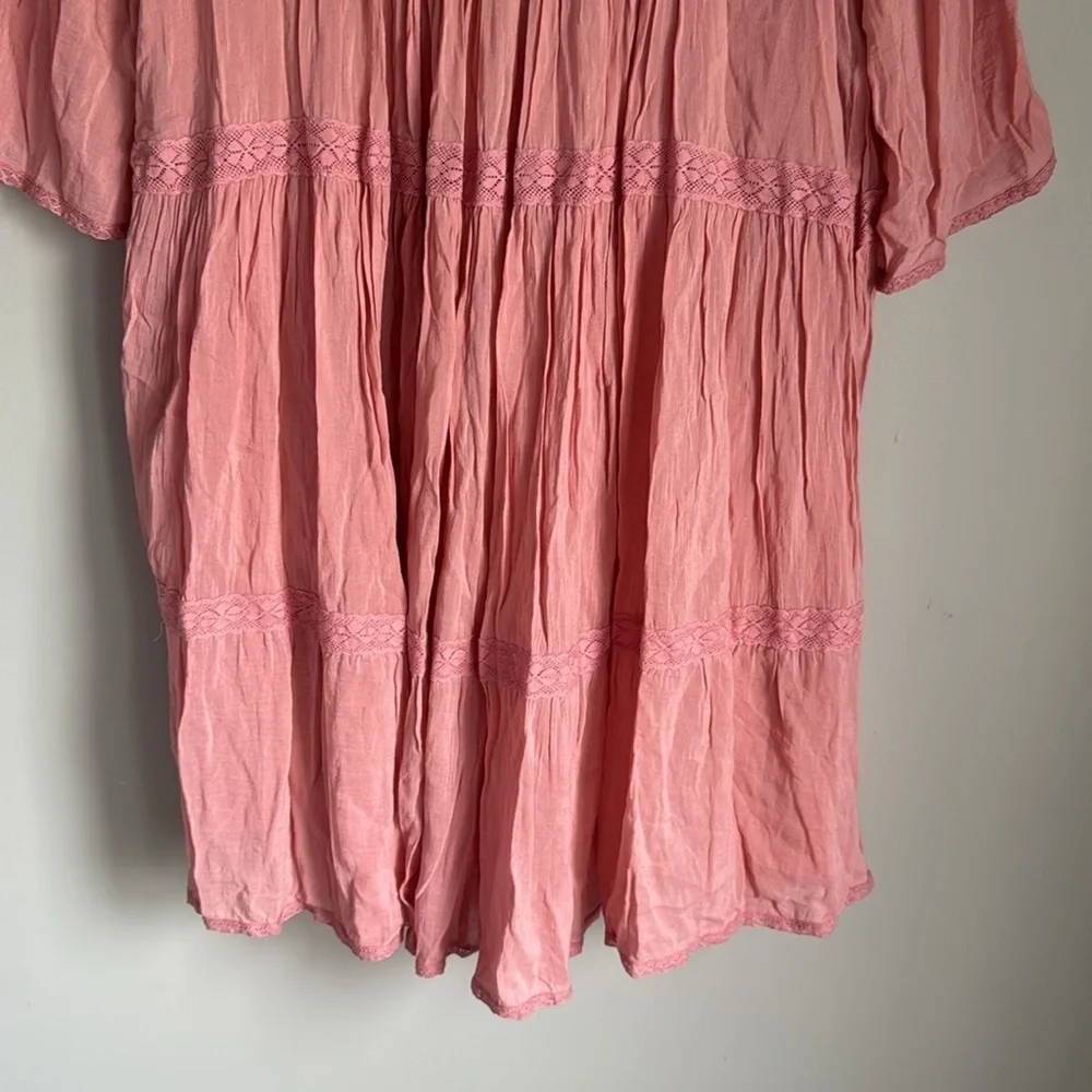 Spell Harmony Tunic Dress Peony Medium - Picture 4 of 13